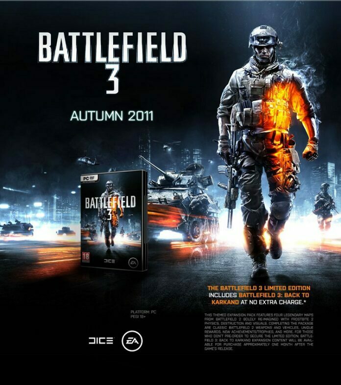 Battlefield 3 Limited Edition to ressurect Karkand map