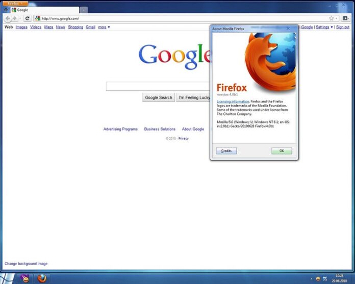 Firefox 4.0 Beta 1