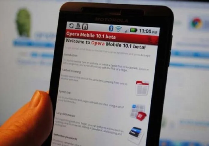Opera Mobile 10.1 for Android Released.