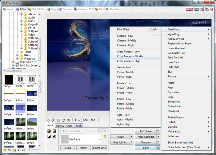 PhotoScape 3.5 minireview and free download