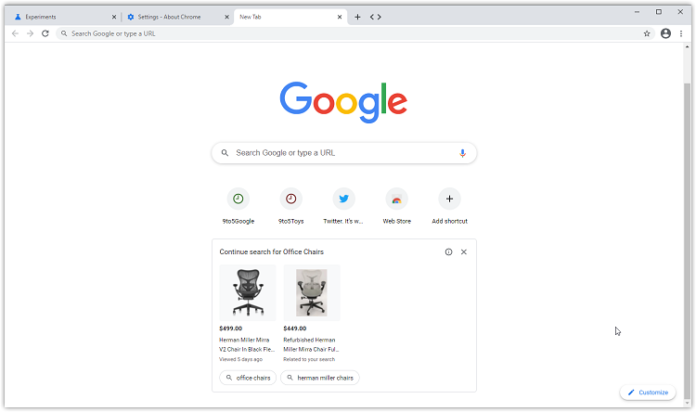 New Google Chrome Ads